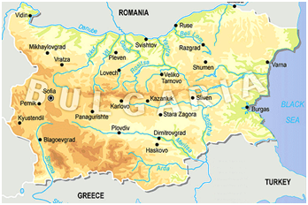 Bulgarian Map